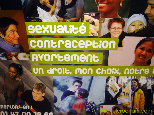 abortion poster metro paris micheleroohani