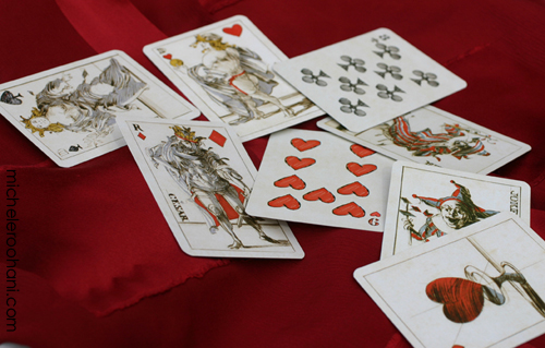 red cards michele roohani joker playing cards